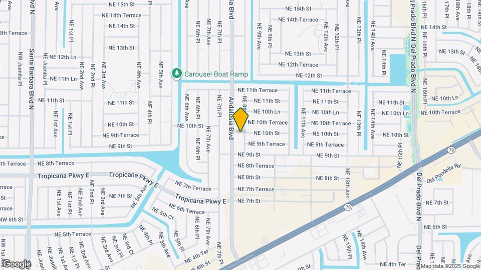 928 NE 8th Pl Map and Location Details