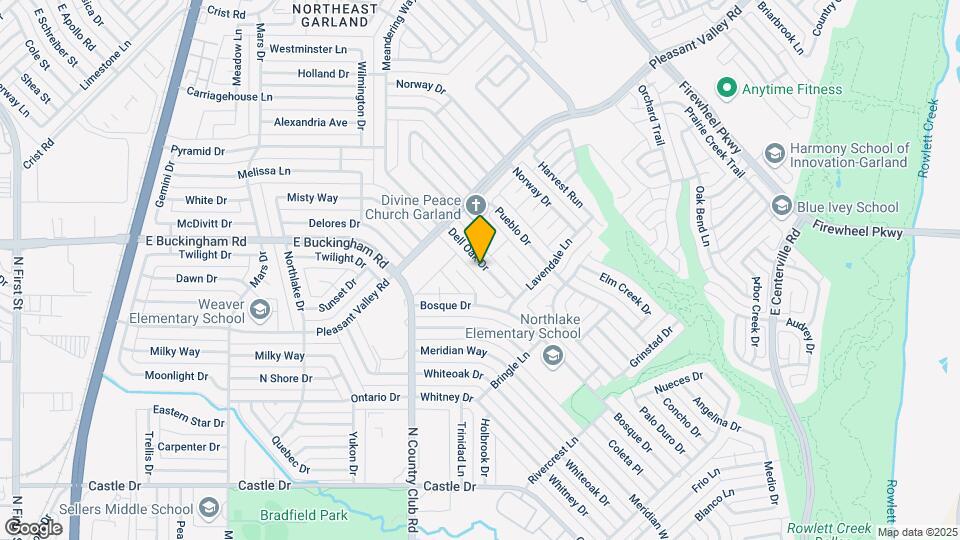 1637 Dell Oak Dr Map and Location Details