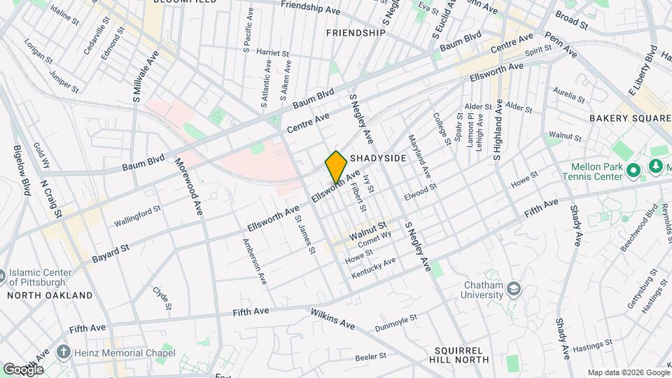 5440 Ellsworth Ave Mapa y Detalles de la Ubicación