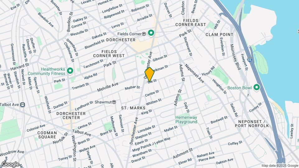 15 Dix St, Unit #2 Map and Location Details