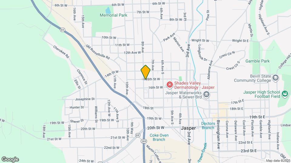 711 15th St W Map and Location Details