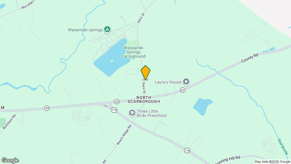 33 Saco St Mapa y Detalles de la Ubicación