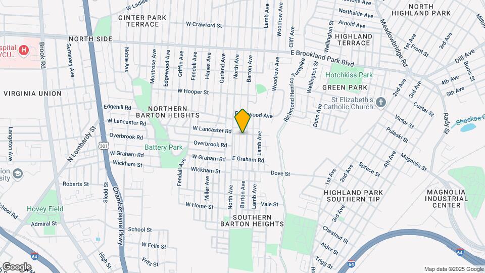 2424 Barton Ave Mapa y Detalles de la Ubicación