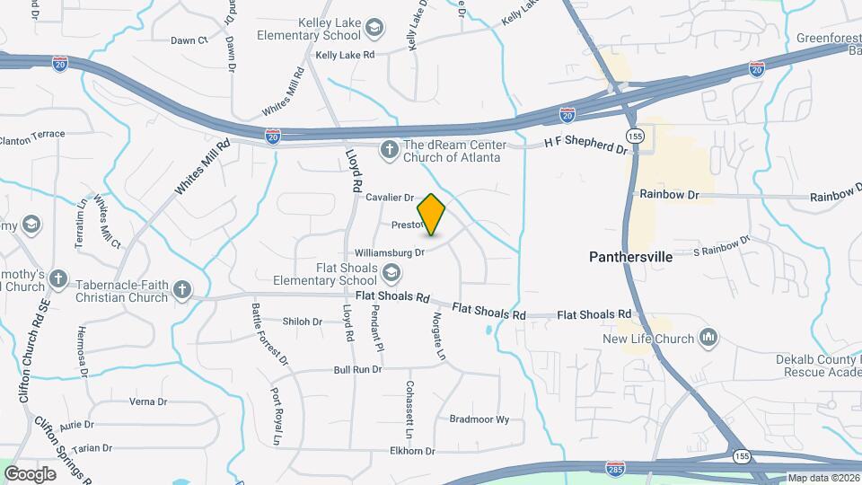 2652 Williamsburg Dr Mapa y Detalles de la Ubicación