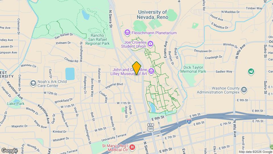 1333 Terrace Dr Map and Location Details