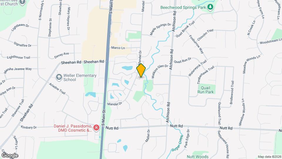 9774 Centerville Creek Ln, Unit 9774 Map and Location Details