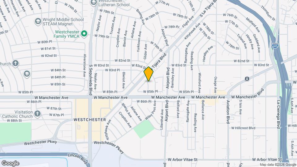 8418 Glider Ave, Unit 8418 Map and Location Details