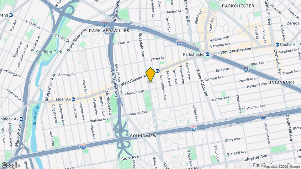 1228 Rosedale Ave Map and Location Details