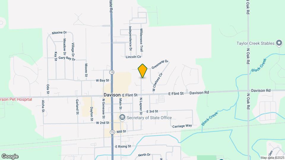 702 N Lapeer St-Unit -Apt 3 Map and Location Details