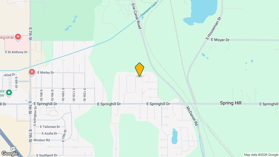 4271 S Kian St Map and Location Details