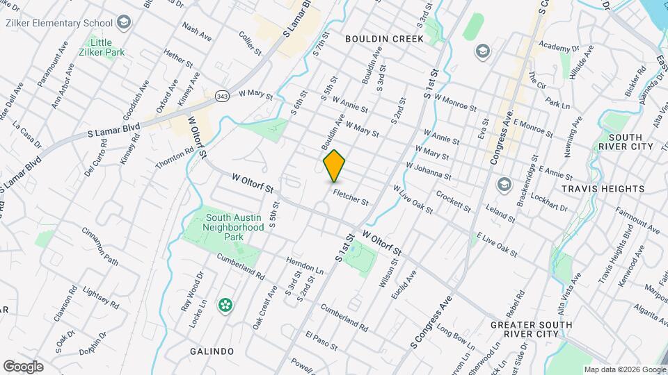 2215 S 3rd St Map and Location Details