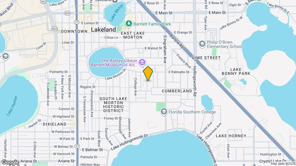 738 Park Hill Ave Map and Location Details