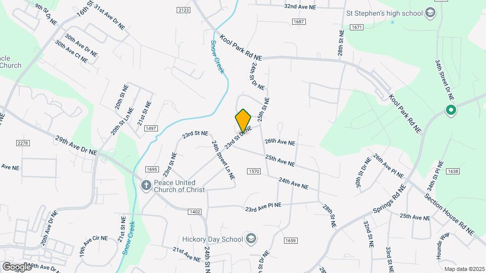 2532 23rd St Dr NE Map and Location Details