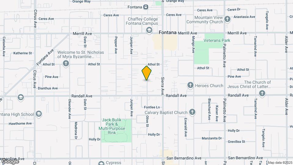 Pama Management Map and Location Details