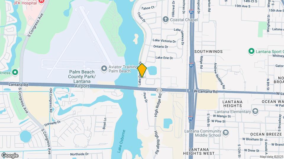 5920 Lake Osborne Dr Map and Location Details