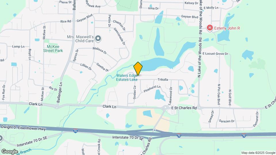 5313 E Trikalla Dr Map and Location Details