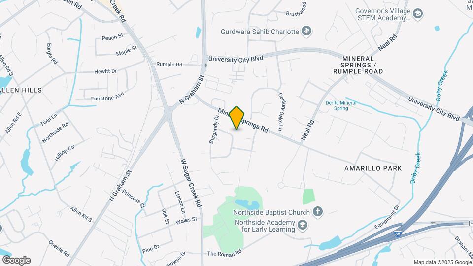 1524 Sansberry Rd Mapa y Detalles de la Ubicación