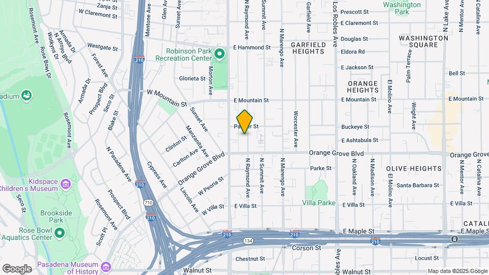 759 N Raymond Ave Map and Location Details