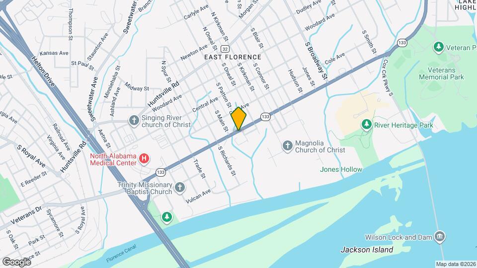 2410 Veterans Dr Map and Location Details