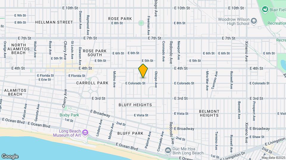 362 Orizaba Ave Map and Location Details