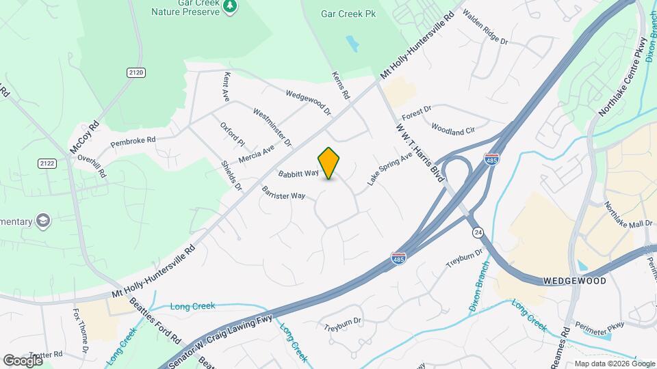 9015 Carastan Dr Map and Location Details