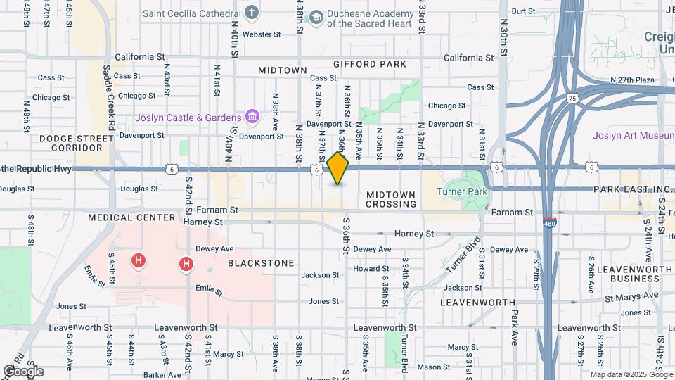 Blackstone Apartments Map and Location Details