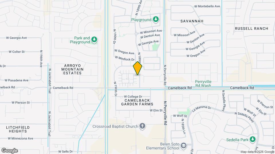 5111 N 189th Dr, Unit 1400 Mapa y Detalles de la Ubicación