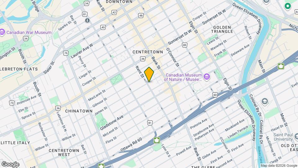 62-64 James St Map and Location Details