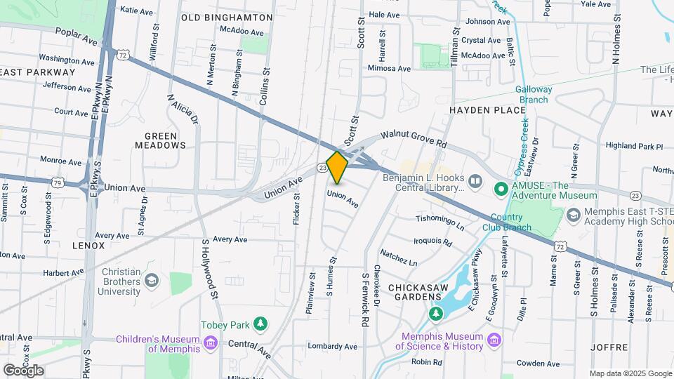 2766 Union Ave Map and Location Details
