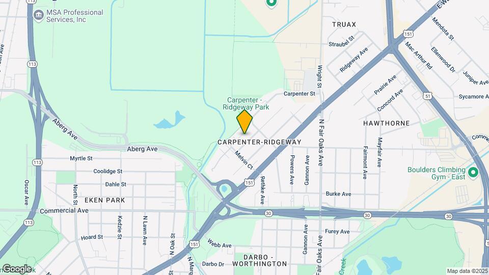 3220 Quincy Ave Map and Location Details