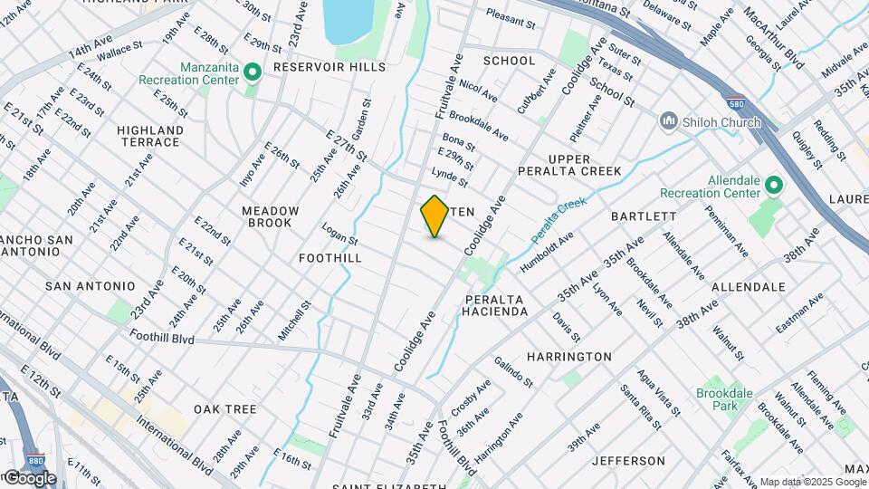 3245 Prentiss St Mapa y Detalles de la Ubicación