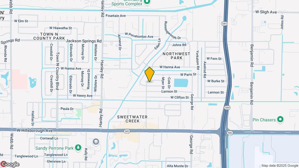 6819 Tuttle St Map and Location Details
