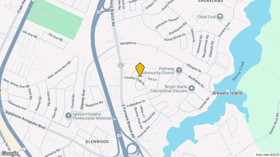 9 Country Club Dr Map and Location Details