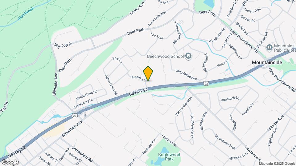 1605 Justin Pl Map and Location Details