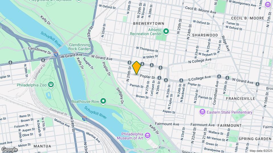 2810 Poplar St Map and Location Details