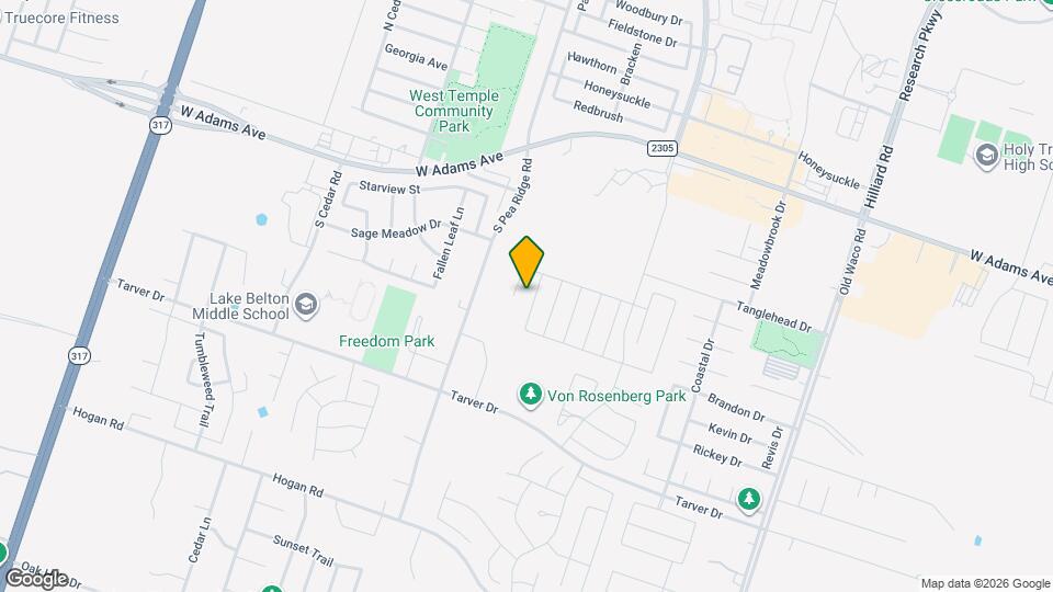 526 Thistle Brook Drive Map and Location Details