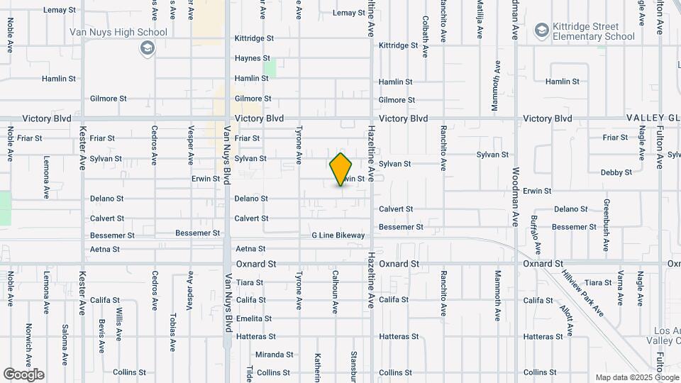 14151 Delano St Map and Location Details
