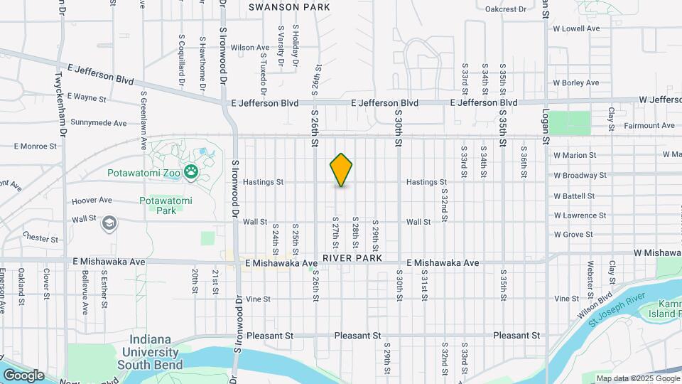 714 S 27th St Map and Location Details