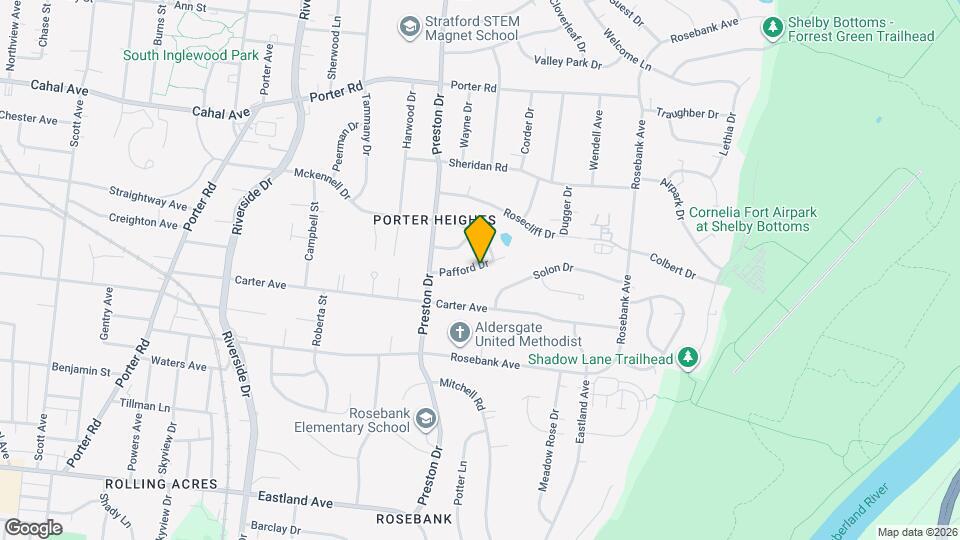 2416 Pafford Dr Map and Location Details