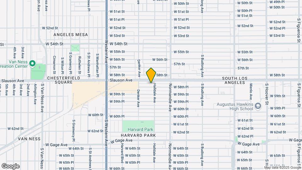 1513 W 58th Pl Map and Location Details