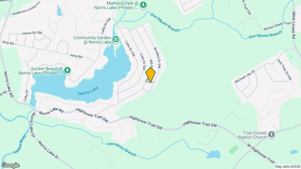 4395 Bradley Dr SW Map and Location Details