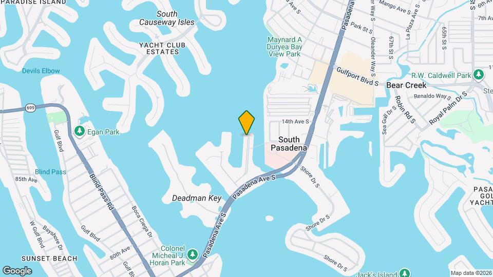 7560 Bay Island Dr S Mapa y Detalles de la Ubicación