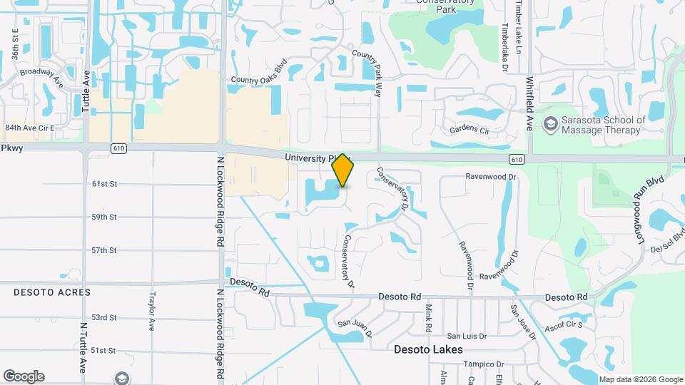 3576 Parkridge Cir, Unit 3576 Map and Location Details
