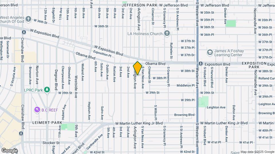 3844-3848 Arlington Ave Mapa y Detalles de la Ubicación