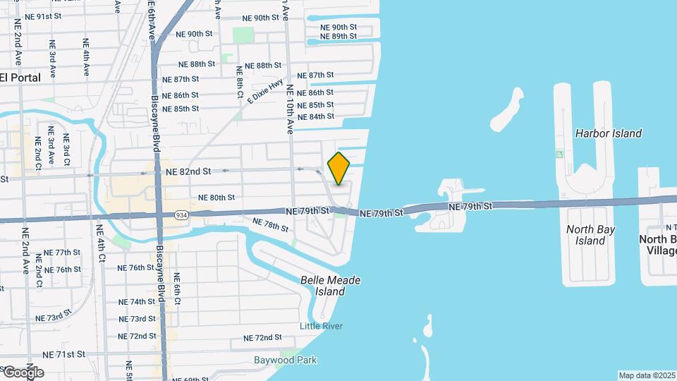1125 NE 80th St Map and Location Details
