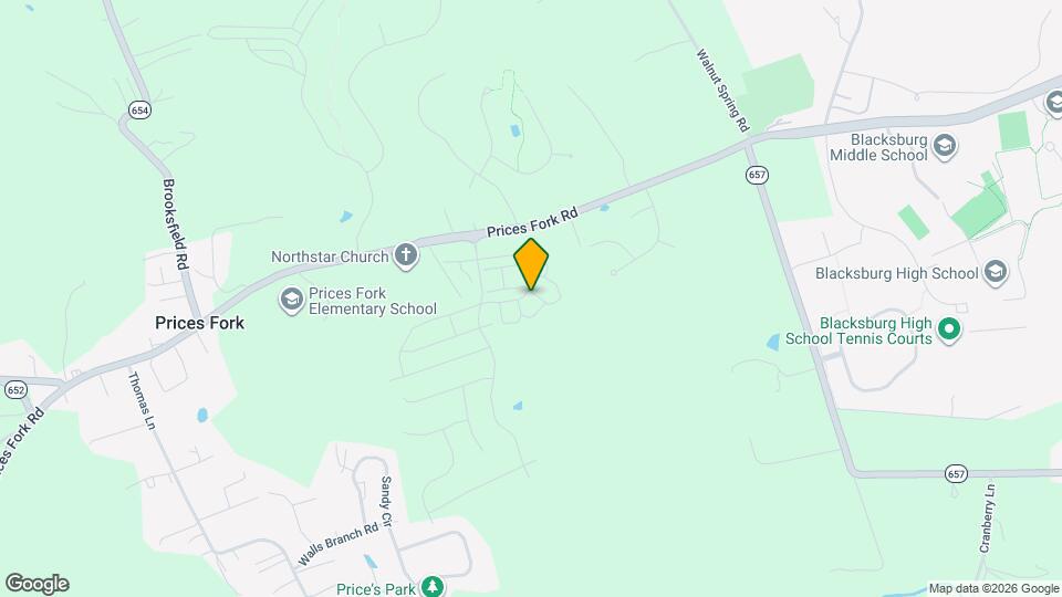 1085 Balsam Ln Map and Location Details