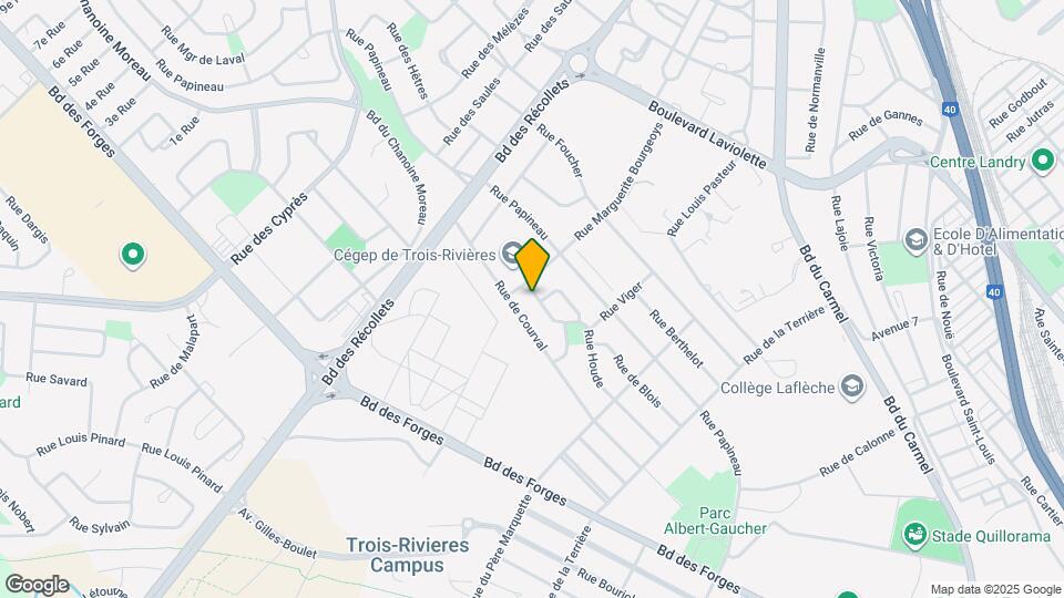 3353 Houde Rue Map and Location Details