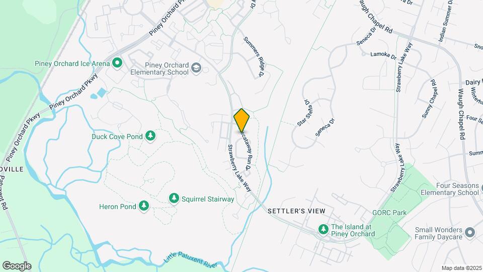 2716 Piscataway Run Dr Map and Location Details