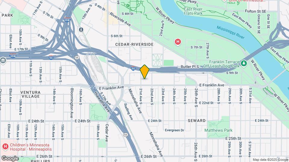 923 21st Ave S Map and Location Details
