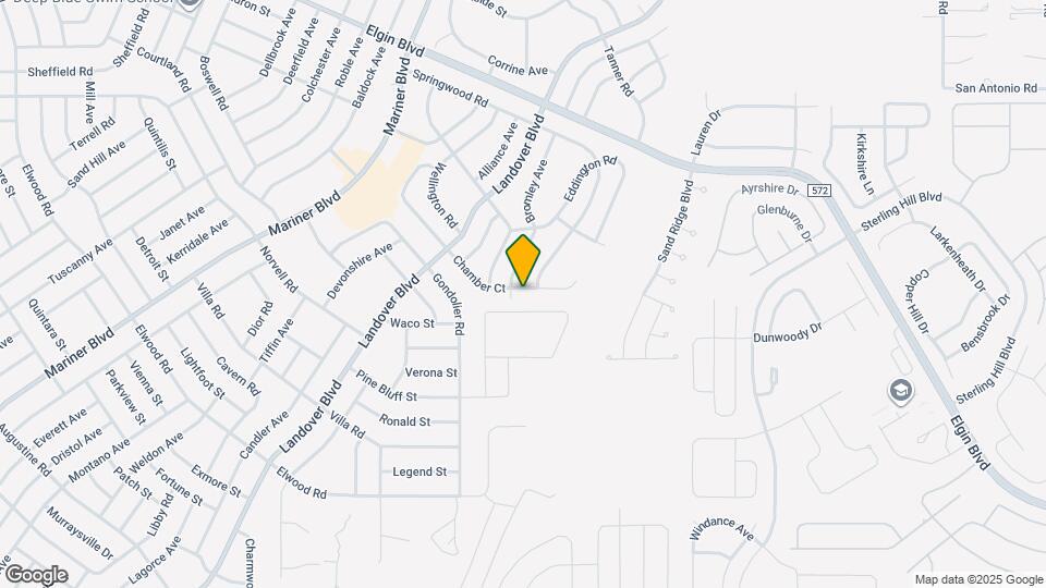 4521 Chamber Ct Map and Location Details